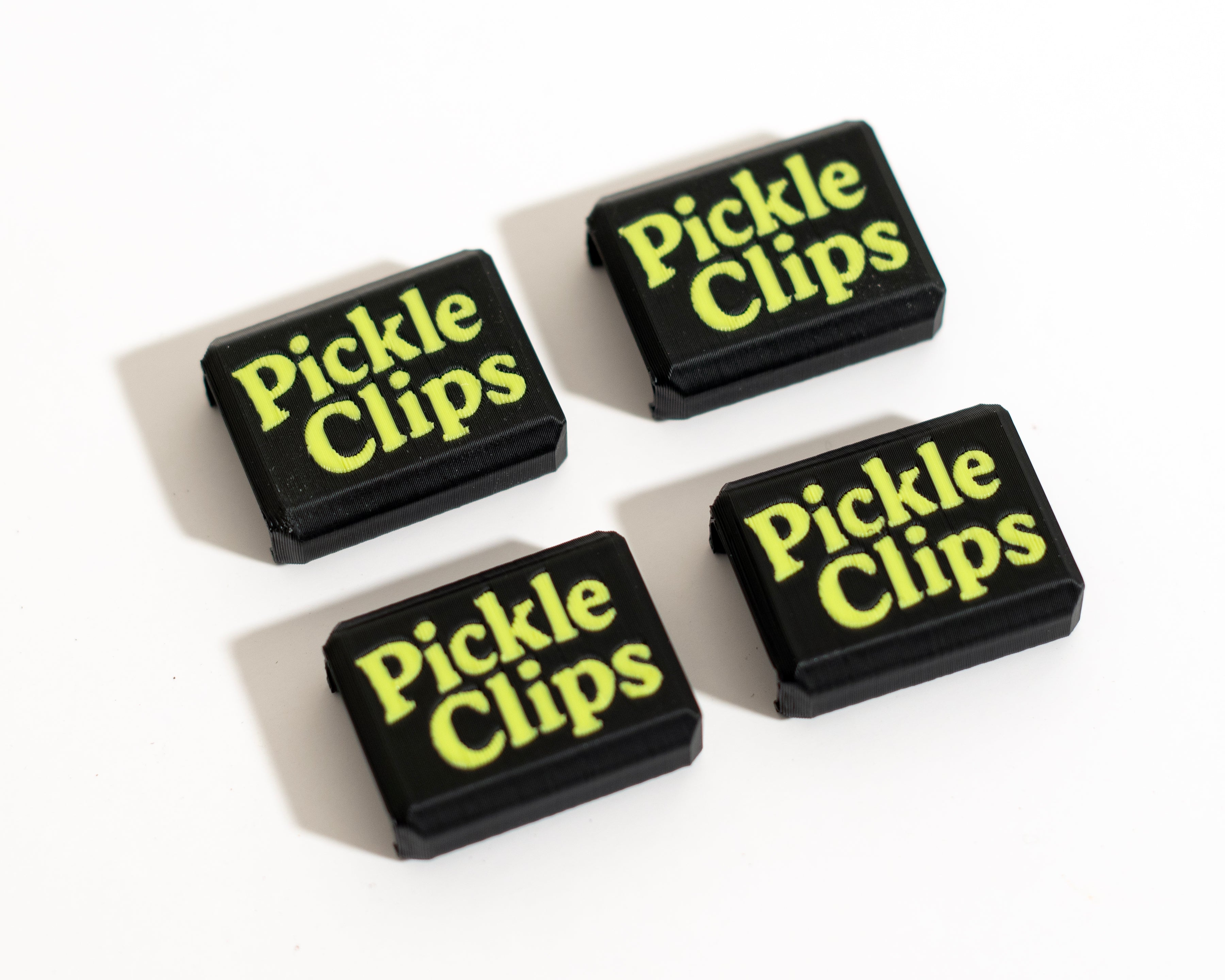 Logo 3 Gram PickleClips (6-Pack)