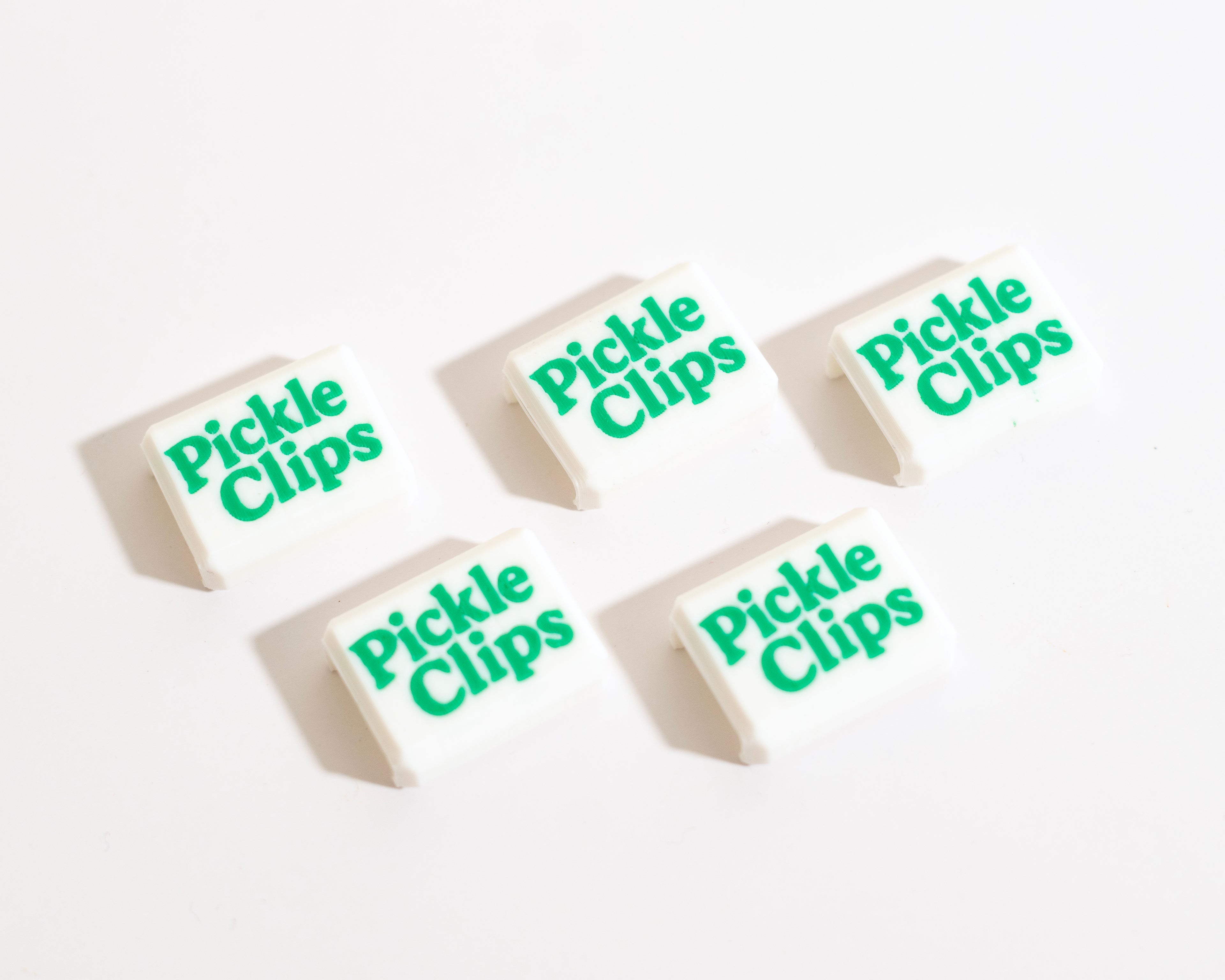 Logo 3 Gram PickleClips (6-Pack)