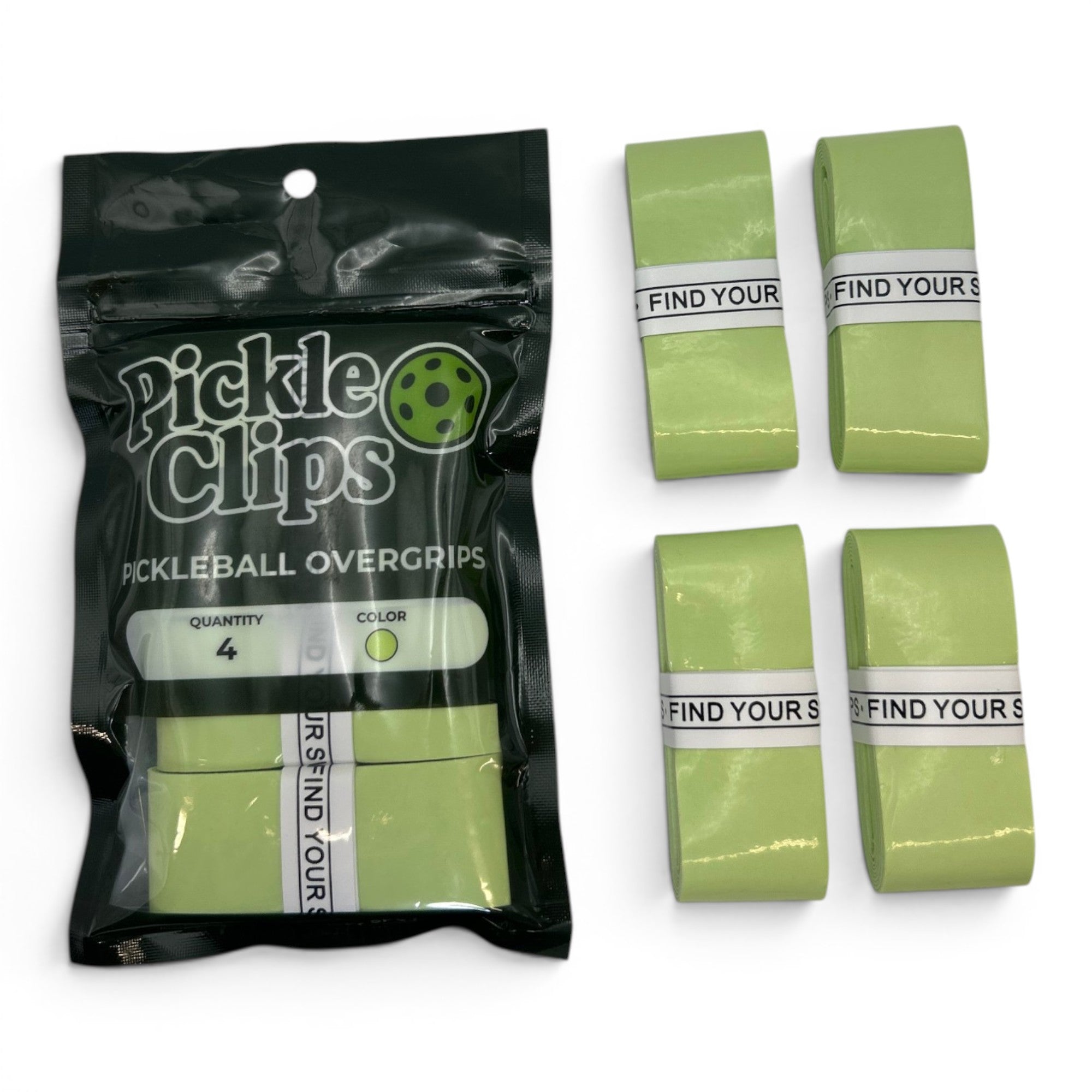 PickleGrips - Thin and Grippy Overgrips (4-Pack)
